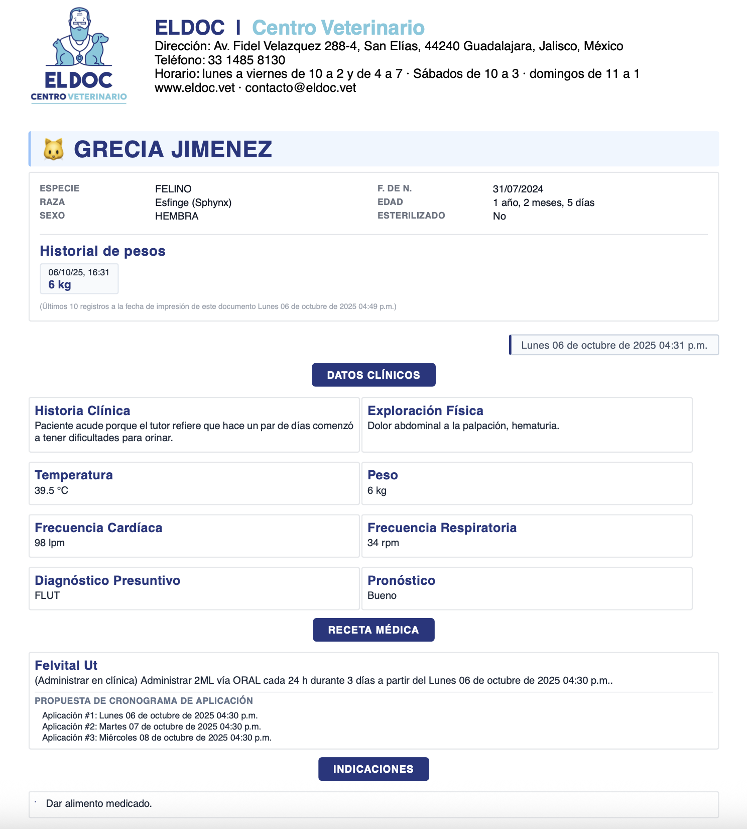 Módulo de expedientes médicos - 2
